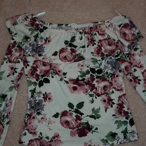 Pink floral blouse from Agaci